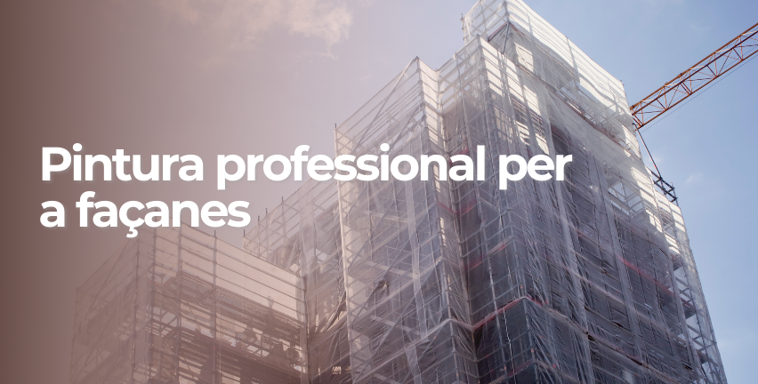 Pintura professional per a façanes